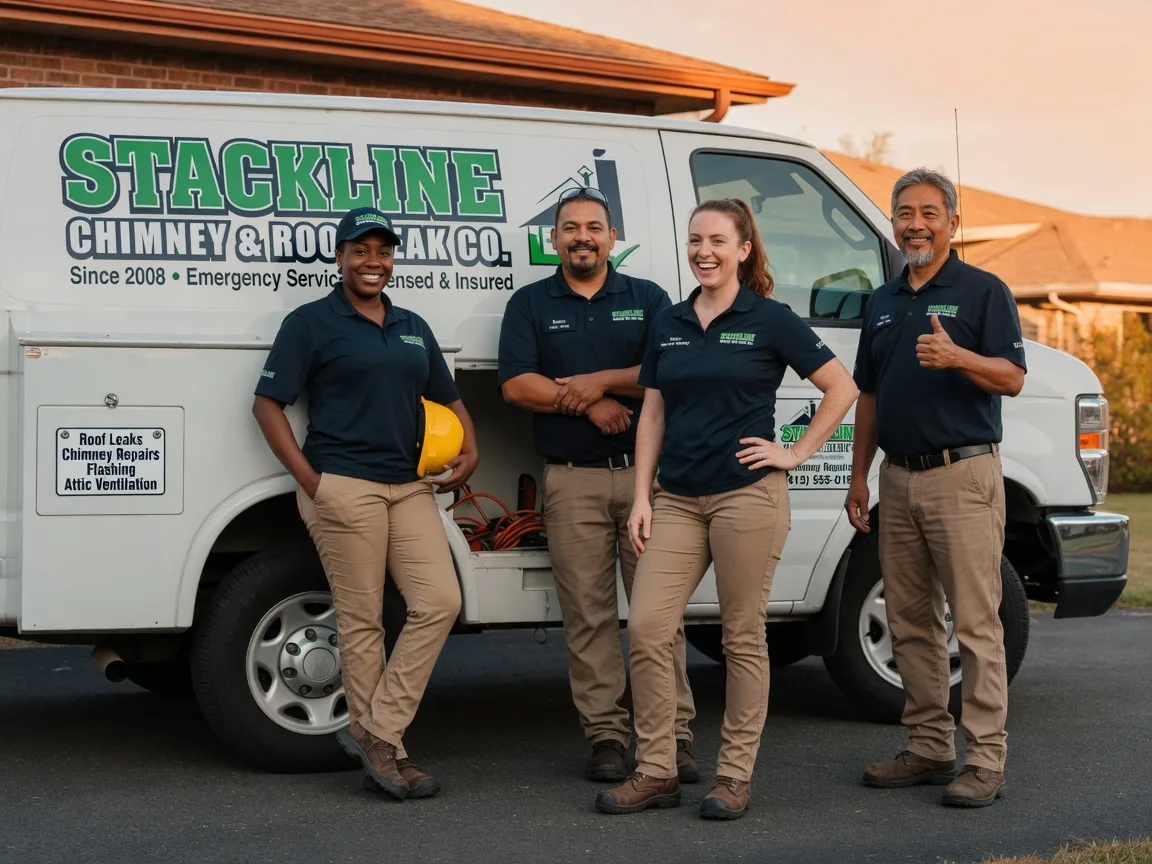 Chimney flashing repair company in North Chelmsford, MA